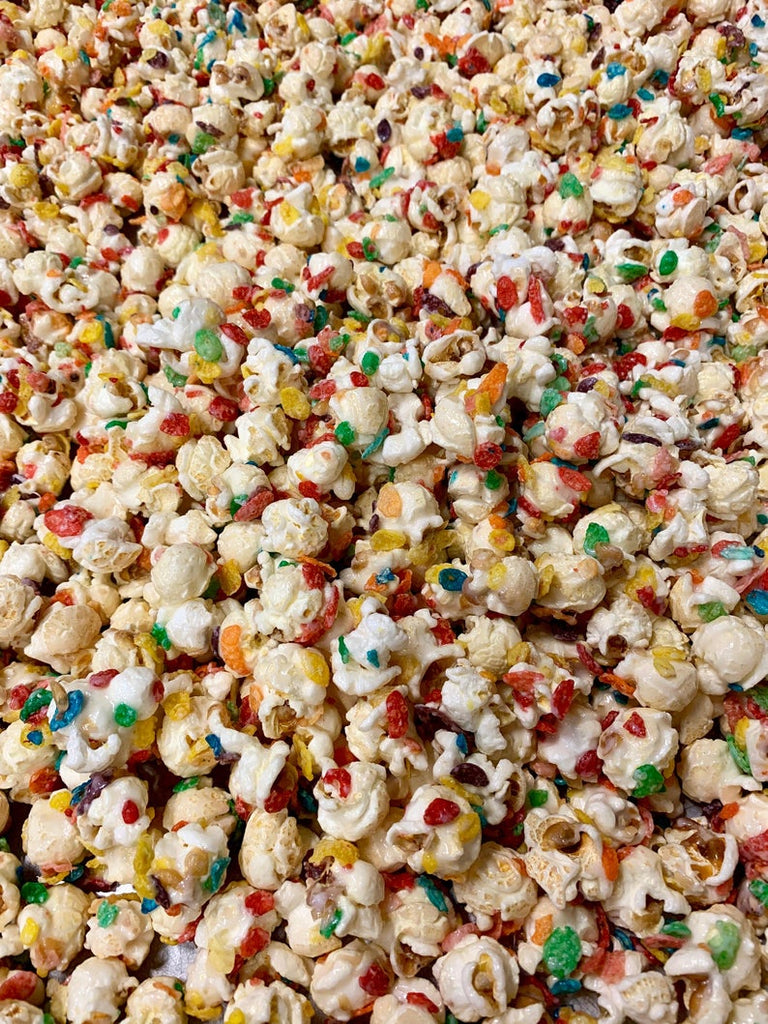 Fruity Pebbles Cereal Popcorn Our Newest Flavor