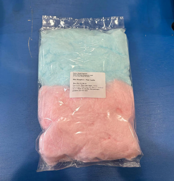large bag of cotton candy
