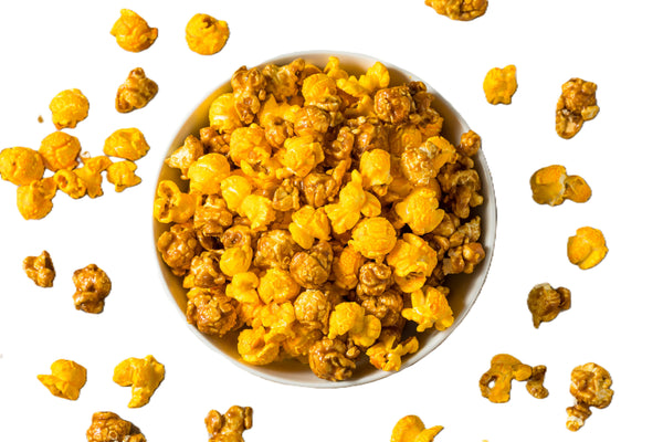 caramel cheddar cheese popcorn