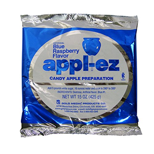 Apple EZ Blue Raspberry Candy Apple Mix with 50 Wood Apple Sticks