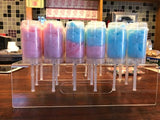 24 Gender Reveal Baby Shower Cotton Candy Push Ups Favors Pink Blue or Mixed
