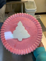 8" Christmas Tree Cotton Candy Cake