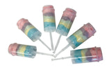 12 Unicorn Cotton Candy Push Ups Unicorn Birthday Party Favors